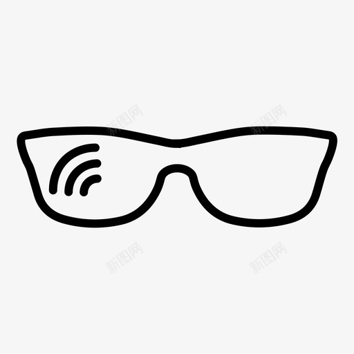 智能眼镜谷歌眼镜谷歌图标svg_新图网 https://ixintu.com 技术 智能眼镜 物联网 谷歌 谷歌眼镜