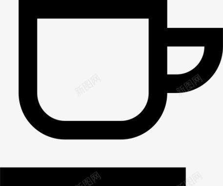 咖啡杯咖啡师咖啡图标图标