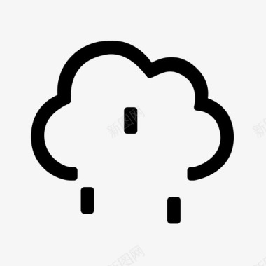 小雨－中雨图标