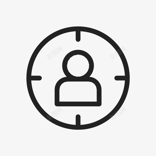 目标员工社区员工图标svg_新图网 https://ixintu.com 员工 目标员工 社区 组织 网络