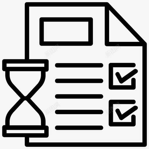 截止日期目标时间任务截止日期图标svg_新图网 https://ixintu.com 任务截止日期 截止日期 时间限制 目标时间 项目管理行图标