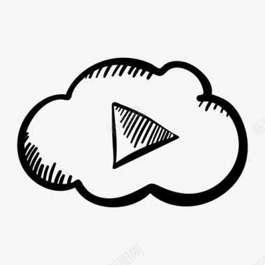 云播放器云存储音乐图标图标