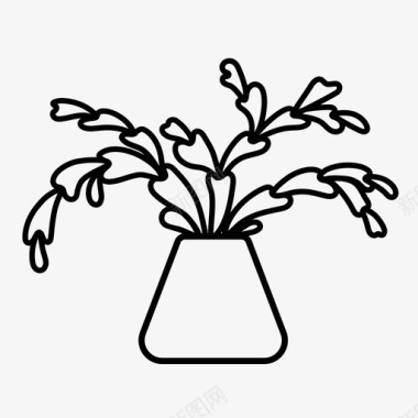 肉质仙人掌室内植物图标图标