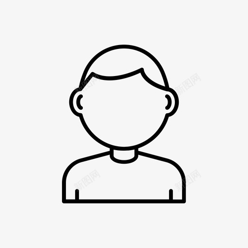 用户帐户身份证图标svg_新图网 https://ixintu.com 个人资料 人 头像 帐户 用户 身份证