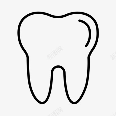 牙齿牙医磨牙图标图标