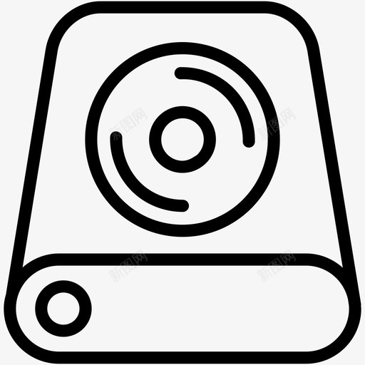 cdrom多媒体音乐图标svg_新图网 https://ixintu.com cdrom 多媒体 录音 录音室多媒体删除 音乐