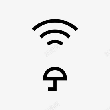 受保护的wifi保护安全图标图标