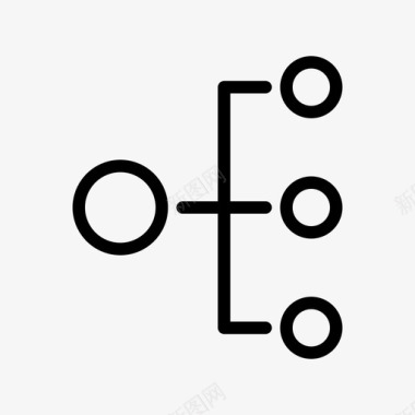 层次结构分析图表图标图标