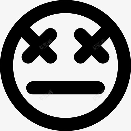 emoji_neutral_circle [#552]svg_新图网 https://ixintu.com emoji_neutral_circle [#552]