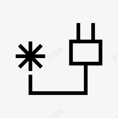 太阳能力电图标图标