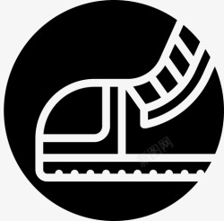 坚固结构小图标安全靴ppe防护图标高清图片