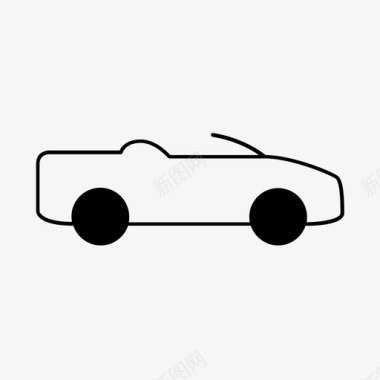 汽车小汽车轻型汽车图标图标