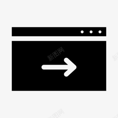 web浏览器下一个联机浏览器右侧图标图标