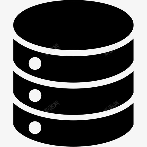 数据库代理服务器图标svg_新图网 https://ixintu.com 代理 存储 数据库 数据库服务器标志符 服务器