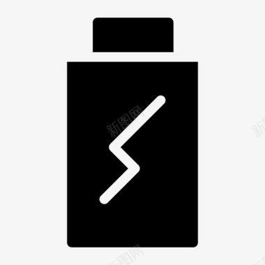 充电电池商务图标图标