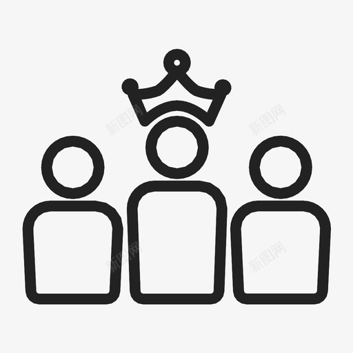 特大型员工社区员工图标svg_新图网 https://ixintu.com 员工 特大型员工 社区 组织 网络