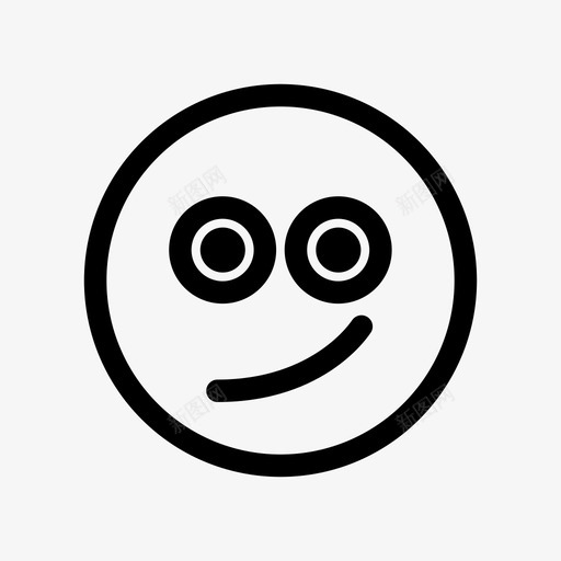 扑克脸表情符号表情图标svg_新图网 https://ixintu.com 扑克脸 表情 表情符号