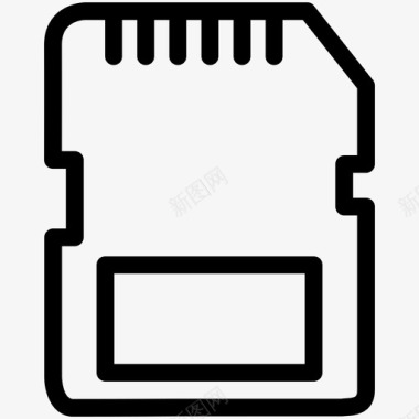 sd卡数据内存图标图标