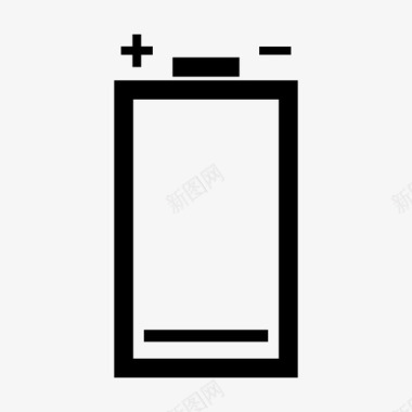 电池电量不足电池充电电池电量图标图标