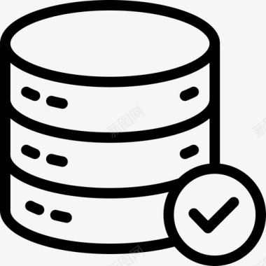 批准数据库代理存储图标图标