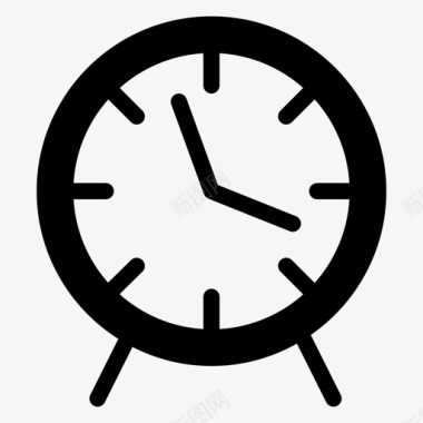 闹钟商务时钟图标图标