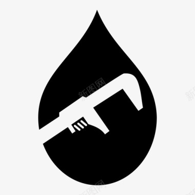 管道水管工水图标图标