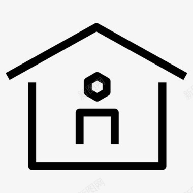 房屋承租人房屋住户图标图标