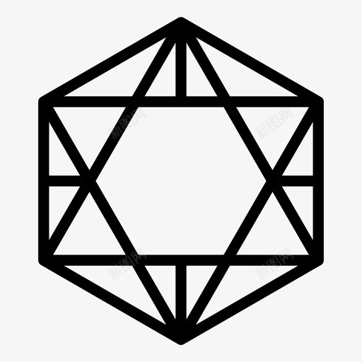 几何形式几何神圣图标svg_新图网 https://ixintu.com 几何 几何形式 形状 神圣