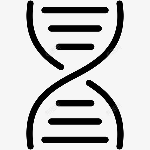 dna生物技术遗传学图标svg_新图网 https://ixintu.com dna 基因组学 生物技术 科学医学 遗传学