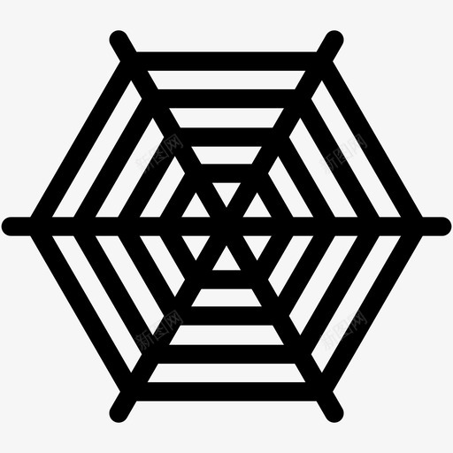 蜘蛛网网海伦图标svg_新图网 https://ixintu.com 海伦 网 蜘蛛网