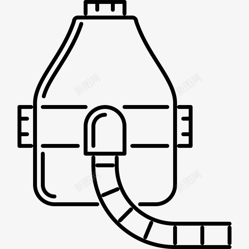 氧气面罩医院医学图标svg_新图网 https://ixintu.com 医学 医学大纲64x64 医院 氧气面罩 治疗