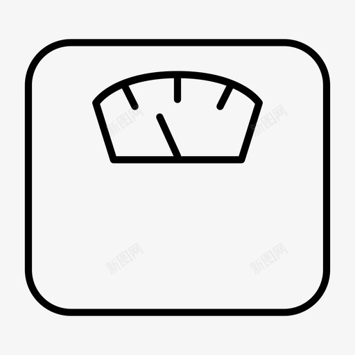 测量饮食医学图标svg_新图网 https://ixintu.com 体重 医学 医学瘦 测量 秤 饮食