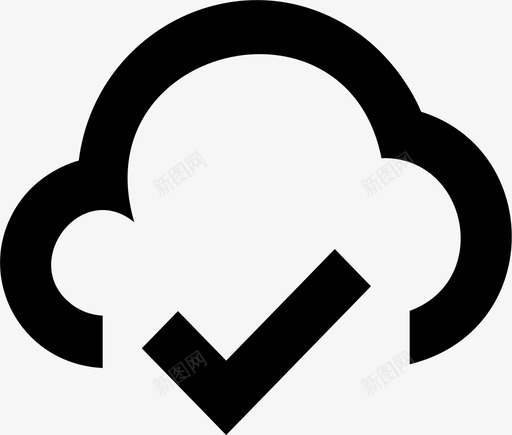 cloud_ok [#1064]svg_新图网 https://ixintu.com cloud_ok [#1064]