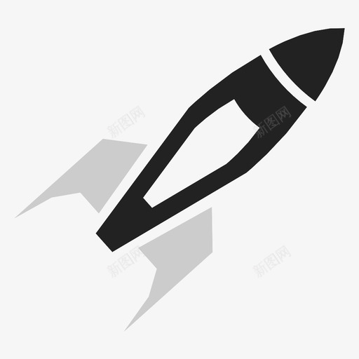 火箭星系太空图标svg_新图网 https://ixintu.com 太空 星系 火箭