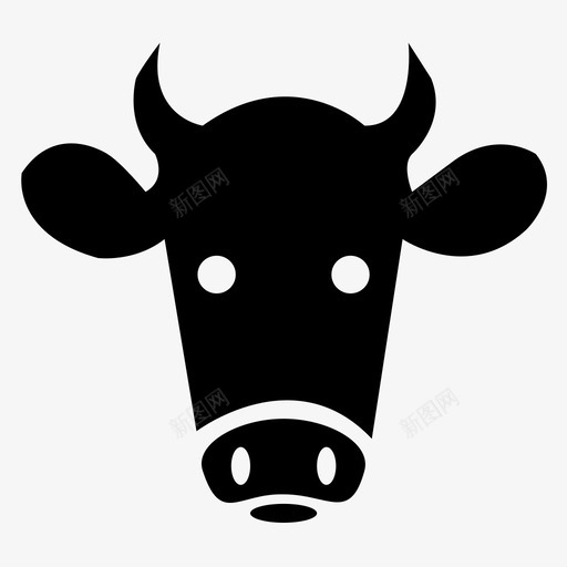 cattlesvg_新图网 https://ixintu.com cattle cattle animal