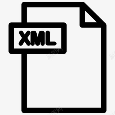 xml格式xml文档xml文件图标图标