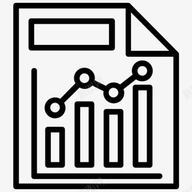 统计推断业务分析业务报表图标图标