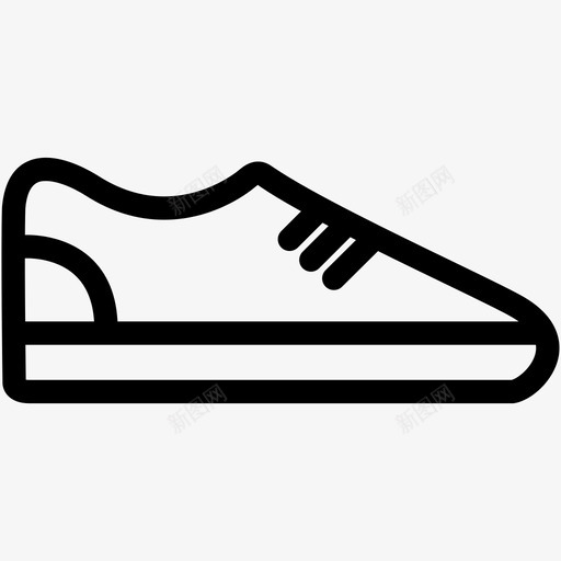 赛车鞋健身跑步图标svg_新图网 https://ixintu.com 健身 社交媒体6 赛车鞋 跑步 运动 运动鞋