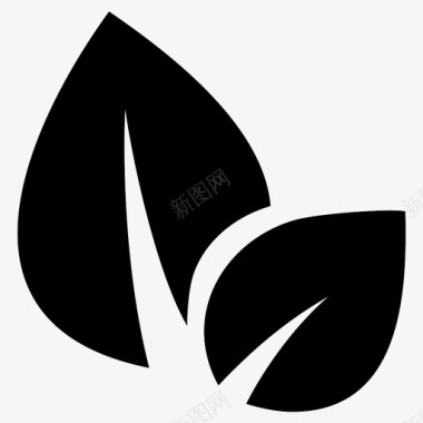 叶美植物图标图标