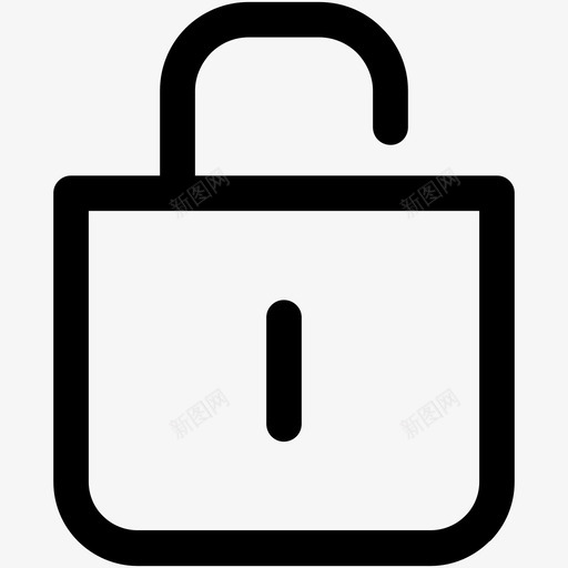 解锁钥匙挂锁图标svg_新图网 https://ixintu.com 密码 挂锁 解锁 计算机网络概要 钥匙 隐私