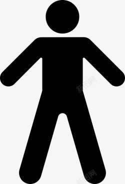 人形icon人形人体人图标高清图片