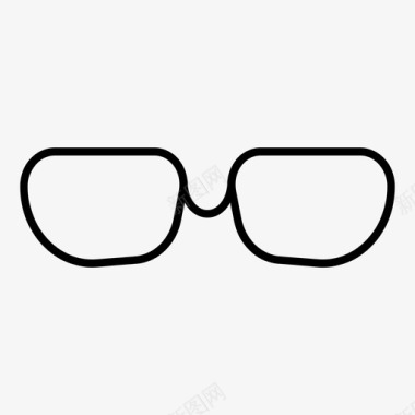 眼镜商务眼镜时尚图标图标