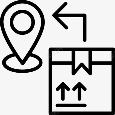 交货地点交货地图地点指针图标图标