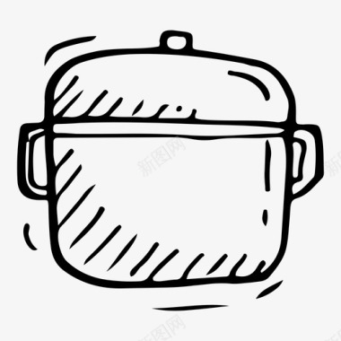 锅厨师厨房图标图标
