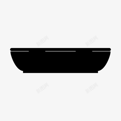 洗澡浴缸浴室图标svg_新图网 https://ixintu.com 洗澡 浴室 浴缸