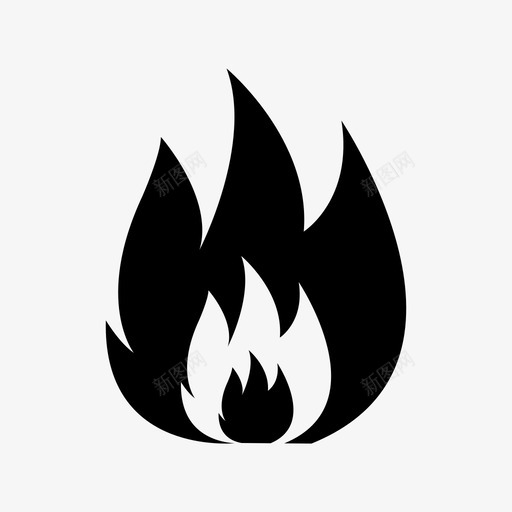火烧热图标svg_新图网 https://ixintu.com 火 烧 热 网