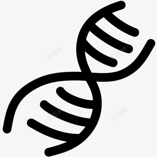 dna生物学双螺旋图标svg_新图网 https://ixintu.com dna 医学 医学概要 双螺旋 生物学 遗传学