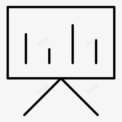 董事会业务图表图标svg_新图网 https://ixintu.com 业务 图表 报告和分析细线 演示 董事会