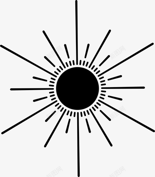 太阳阳光太阳升起图标svg_新图网 https://ixintu.com 太阳 太阳升起 阳光 阳光明媚