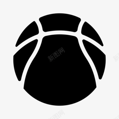 体育篮球运动图标图标